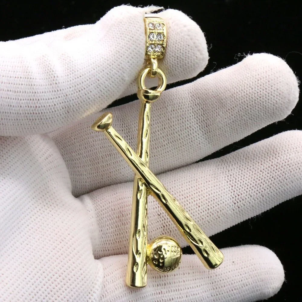 14k Gold Baseball Bat 24